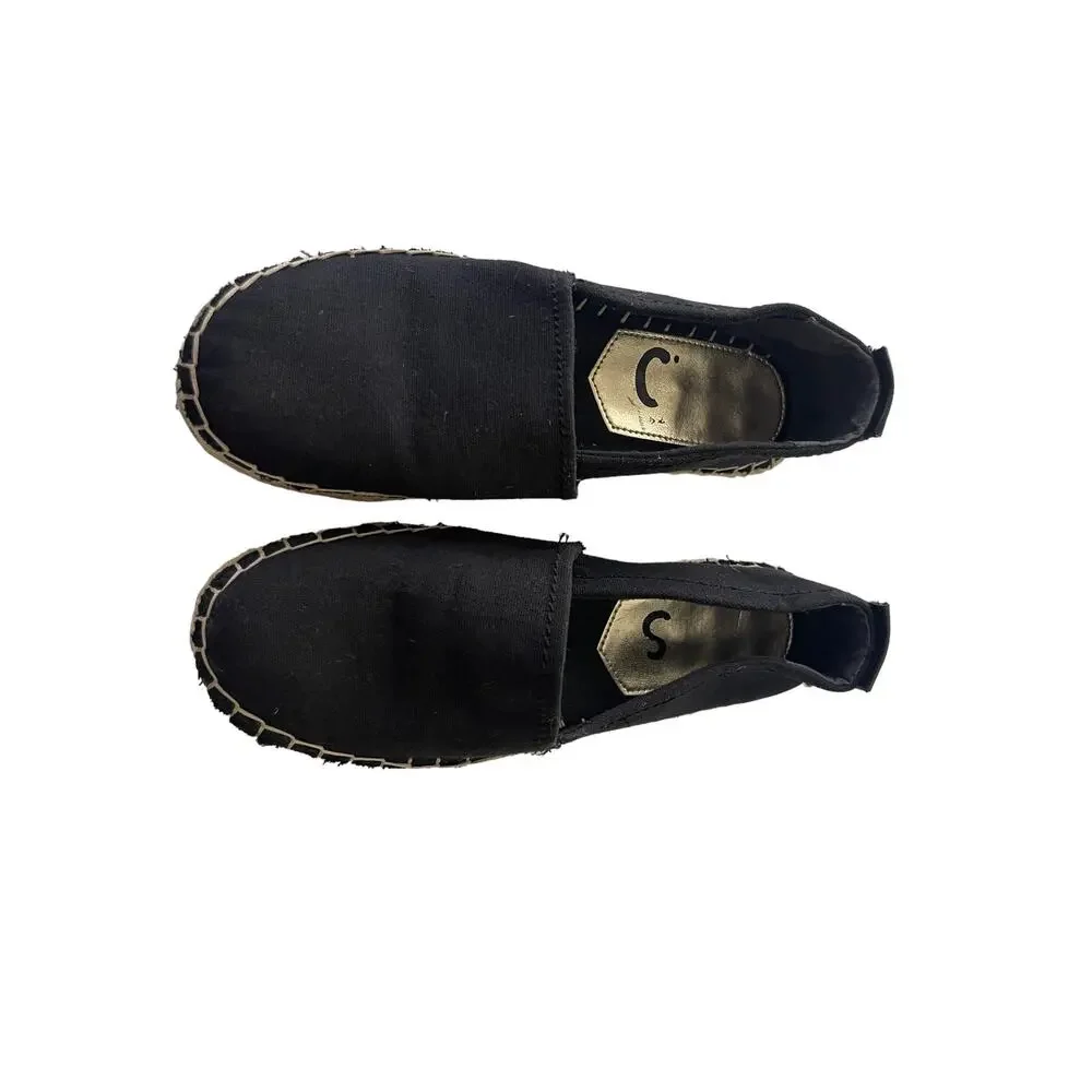 Circus‎ Sam Edelman Camellia Women's Size 9 Black Platform Espadrilles Shoes